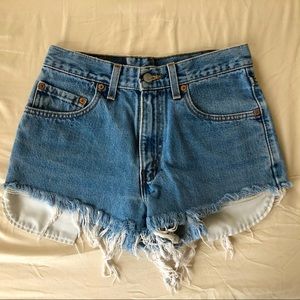 Levi’s denim shorts